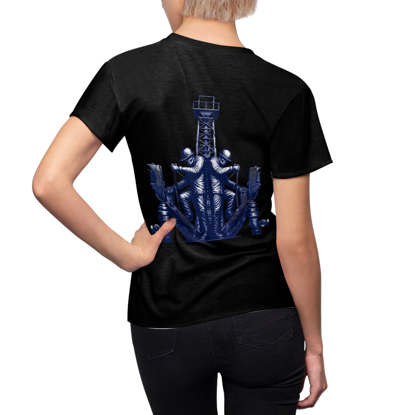 Oilfield Junky Women's Cut & Sew Tee 0003