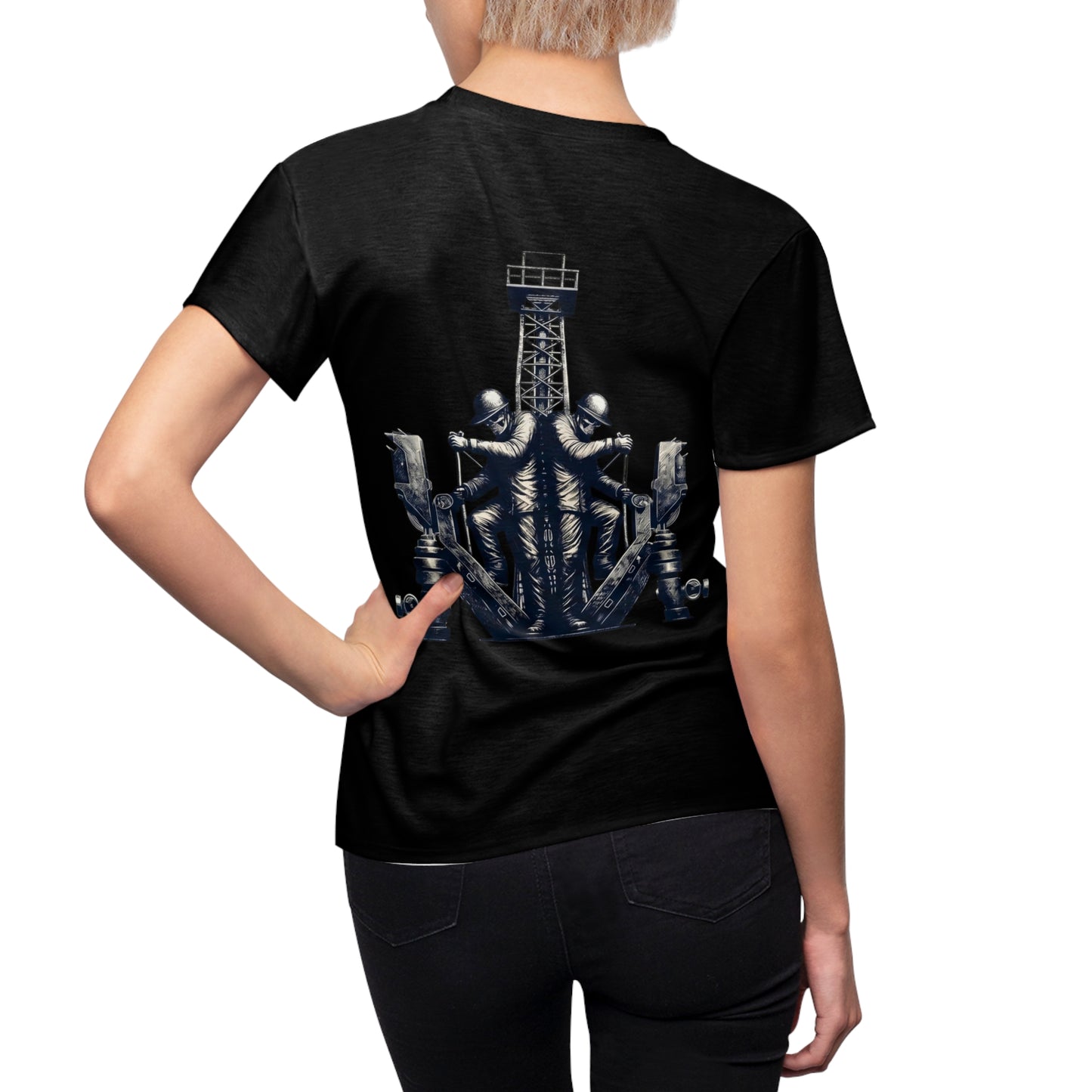 Oilfield Junky Women's Cut & Sew Tee 0005